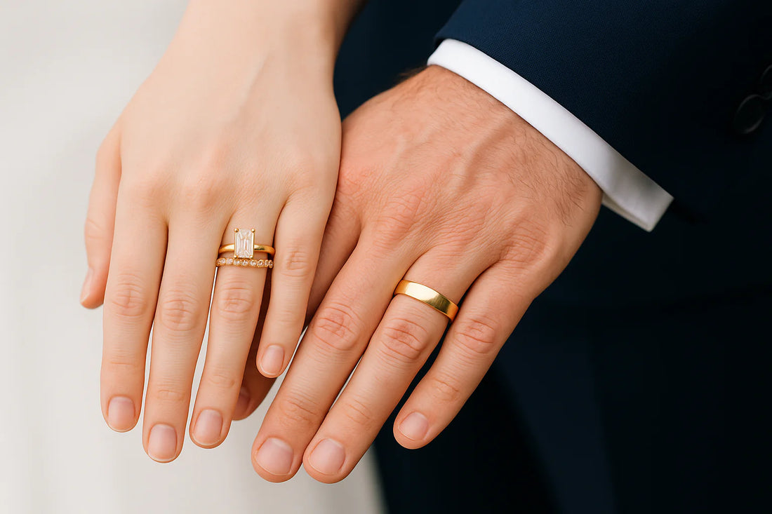 How to Style Jewelry for the Bride and Groom