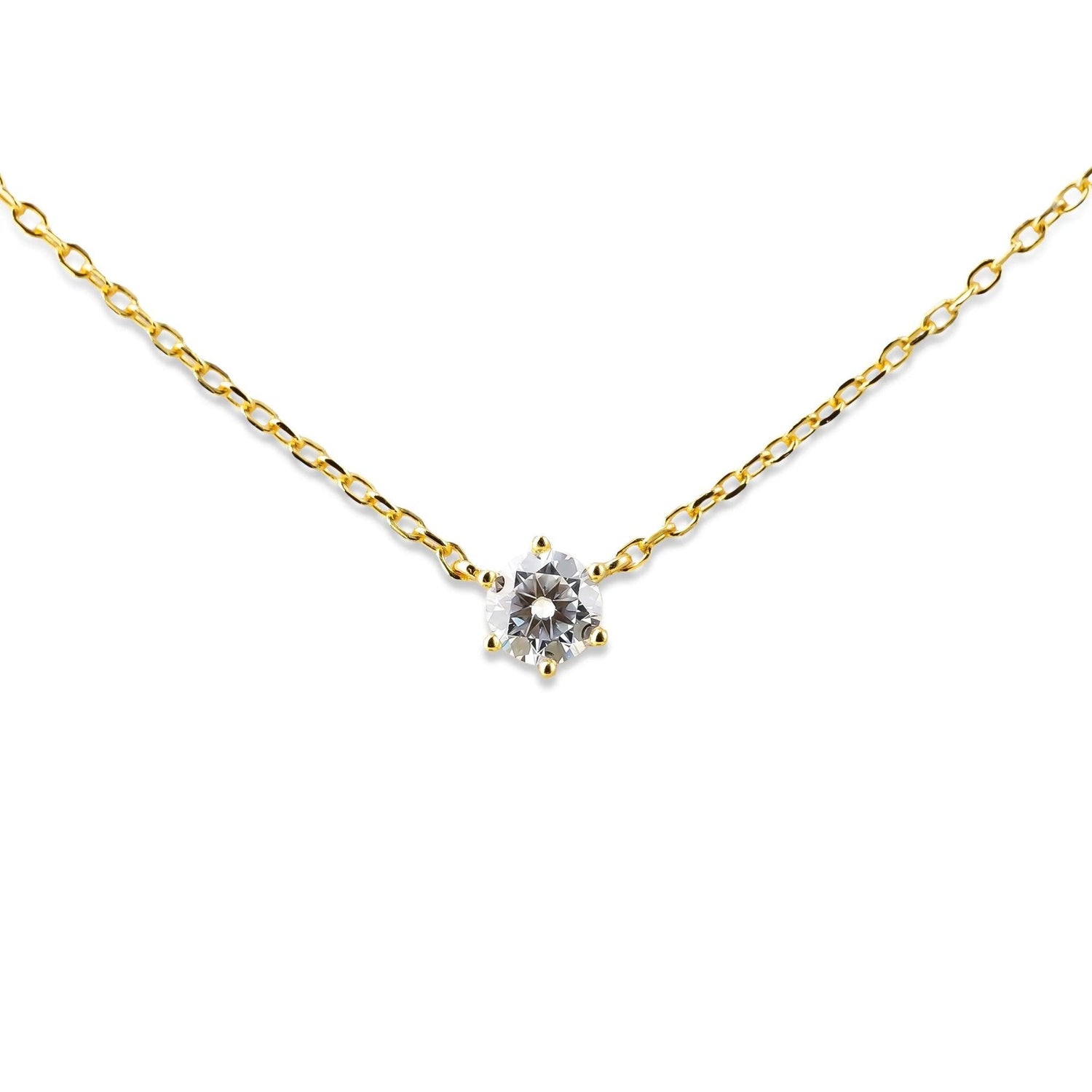 Exo Diamond Classical Necklace - Onyx Oslo