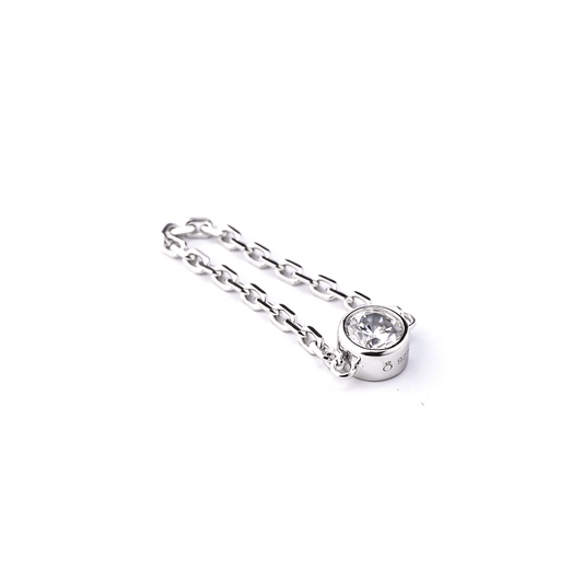 Silver chain ring - Onyx Oslo