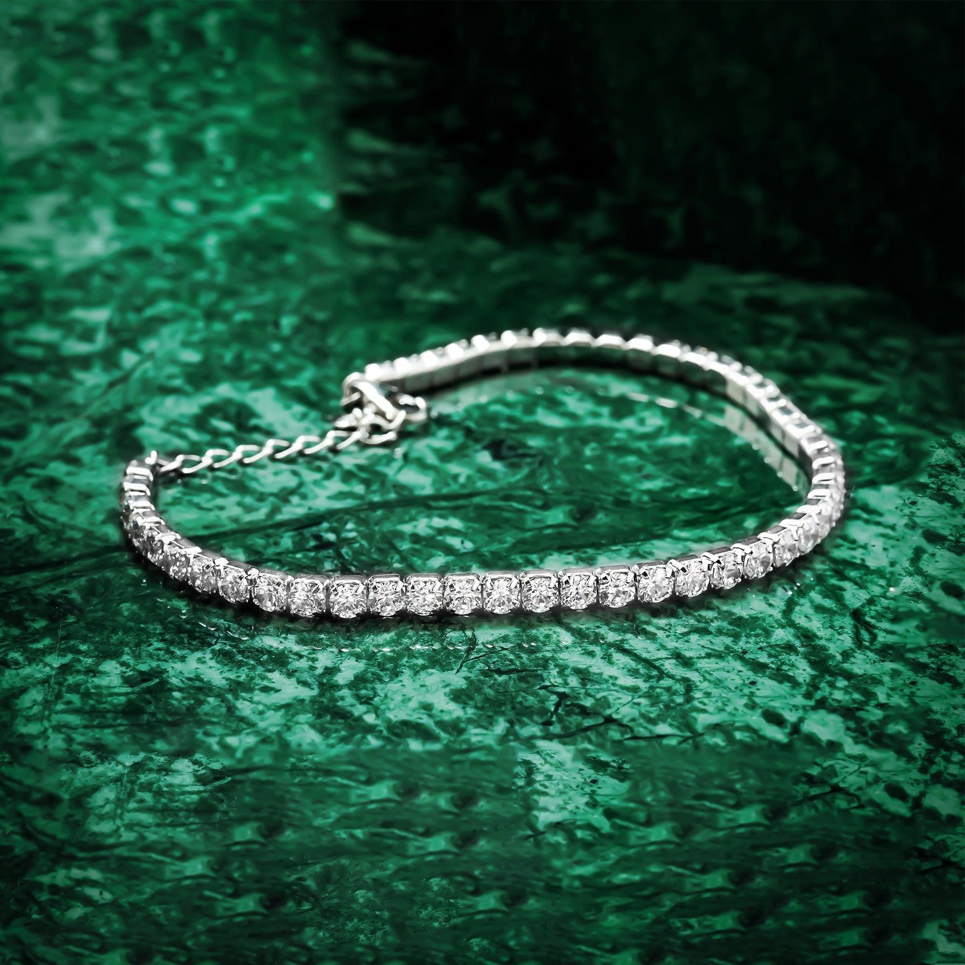 Tennis bracelet - Onyx Oslo